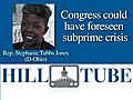 Rep. Tubbs Jones on subprime crisis