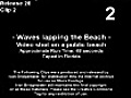 Stock Footage - Waves Lapping The Beach (2007)