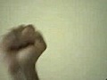 Fight to death against a mosquito