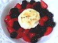 Mascarpone Brulee With Fresh Berries