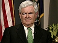 Gingrich Rates Obama’s Crisis Management