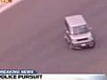 Woman leads police on an insane chase