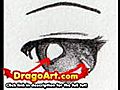 Drawing anime eyes,  step by sep