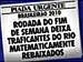 Piada Urgente - Traficantes Rebaixados