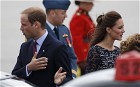 Duke and Duchess of Cambridge arrive in Canada