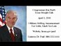 Ron Paul’s Texas Straight Talk 04 05 10