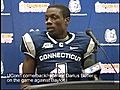 UConn cornerback/ receiver Darius Butler