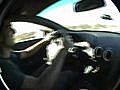 Lamborghini Murcielago fast on highway