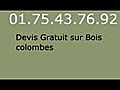 Plombier Bois colombes - 01.75.43.76.92