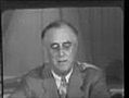 Newsreel F D Roosevelt Warns of Fifth Column 1940 05 27.