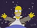 Simpsons - Homer s life flashing before his eyes