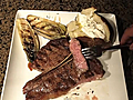 Porterhouse Steak On The Grill