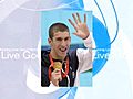 Phelps wins third Gold medal in Beijing