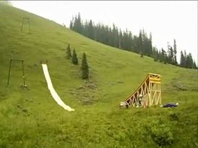 Insane Waterslide Jump