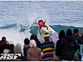 Kelly Slater vs. Maxime Huscenot in Round 2 of Quiksilver Pro France