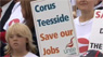 Teeside Steel Workers In Bid To Save Jobs