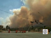 Officials test air in Los Alamos as fire spreads