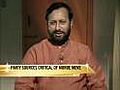 Javadekar on BJP’s family politics