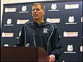 UConn coach Randy Edsall talks about West Virginia