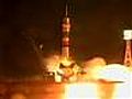 Russian spacecraft heads for space station