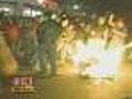 Police Monitor Student Celebrations Following Terps Championship Victory