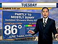 Wetter-Than-Normal Trade Wind Weather Tuesday