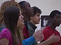 Dillard students rehearse before performing with Roger Waters