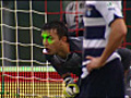 Muslera e il laser &#039;accecante&#039;