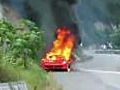 Another Ferrari Italia on fire in China