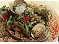 Make Clams with Spicy Tomato Garlic Sauce - Appetizer and Entree