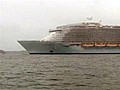 World’s largest cruise ship sets sail for Florida