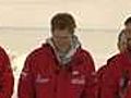 Prince Harry joins wounded servicemen in the first five days of a trek to the North Pole.