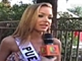 Miss Universo: Miss Puerto Rico,  una rubia muy competitiva