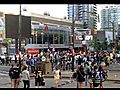 Dejected Canucks&#039; fans flee downtown