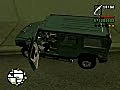 hummer h2 and some shooting gta sa