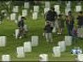 Bay Area Boy Scouts Put Flags On Graves Of Fallen Soldiers