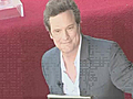 Firth on the Walk of Fame