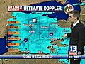 VIDEO: 13 WHAM Weather Authority Morning Forecast 1-8-2010