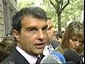 Laporta confia en la plantilla