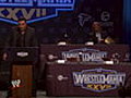 WWE WrestleMania XXVII Press Conference:  Alberto Del Rio