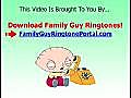 Family Guy Stewie Ringtone - She Ugly