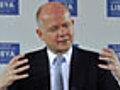 Hague Hints At Exile For Gaddafi