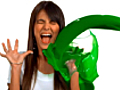 Kids&#039; Choice Awards 2011: Victoria Justice Slow-Mo Sliming!
