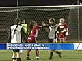 Fight breaks out at Rhode Island High School soccer game