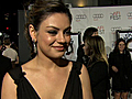 Mila Kunis at the Premiere of &#039;Black Swan&#039;