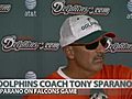 Dolphins Head Coach Tony Spanaro discusses taking on the Falcons