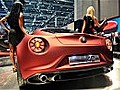 Alfa Romeo unveils its 4C at Geneva