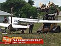 FAA wants to talk to pilot of Cessna that crashed in Dania (The Morning  Show Channel 39/Comcast 11)