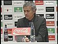 Mourinho se muestra satisfecho; Alonso,  irónico