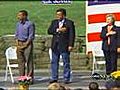 Barack Hussein Obama refuses to salute US flag